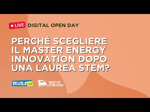 Digital Open Day con Eni: perché scegliere il Master Energy Innovation dopo una laurea STEM?