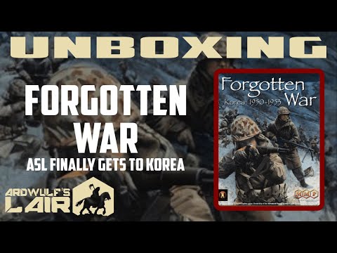 Unboxing ASL Forgotten War (MMP 2018)