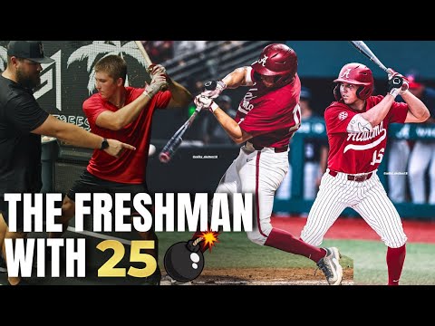 Freshman All-American Reveals Complete Hitting Routine Behind His 25 Homer Historic Season