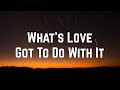 Tina Turner - What's Love Got To Do With It (Lyrics)