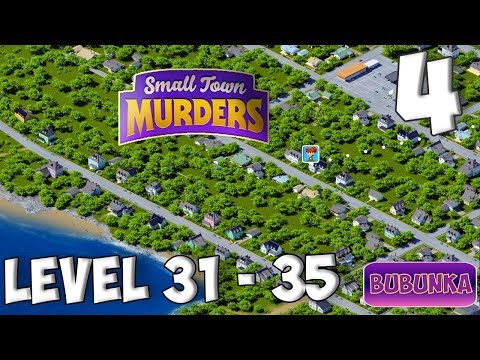 Small Town Murders Match 3 Levels 31 - 35 Case 1 [ Gameplay Story ] Part 4