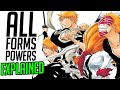 ALL FORMS POWERS OF ICHIGO EXPLAINED BLEACH Complete Analysis