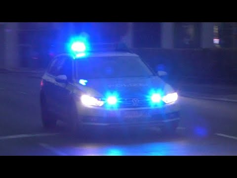 FuStw Polizei Wilhelmshaven auf Einsatzfahrt