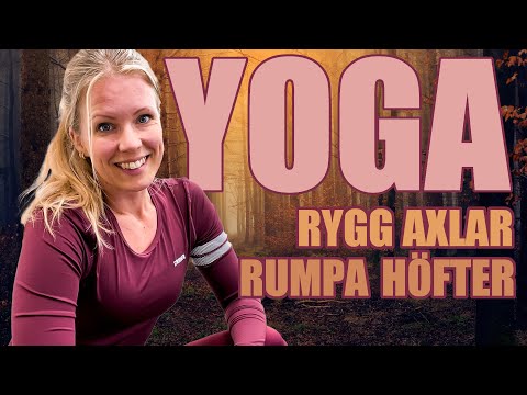 🧘🏼‍♀️ YOGA/RÖRLIGHET för stela höfter, rygg, axlar och rumpa på 40 minuter (med andningsövningar)