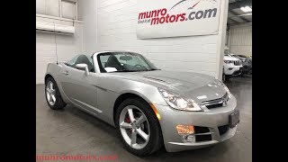 preview picture of video '2009 Saturn Sky 24k kms Automatic Leather Munro Motors'