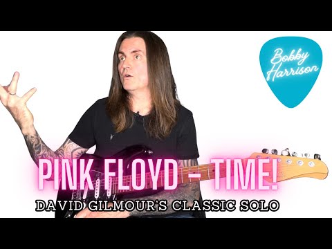 PINK FLOYD 'TIME' Guitar Solo Lesson!