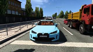 BMW I4 2024[ELECTRIC CAR]/Euro Truck Simulator 2 [UPDATED V.1.56]