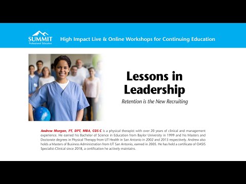 Lessons in Leadership: Retention is the New Recruiting
