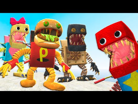 Boxy Boo from Project Playtime has 7 SECRET SKINS!