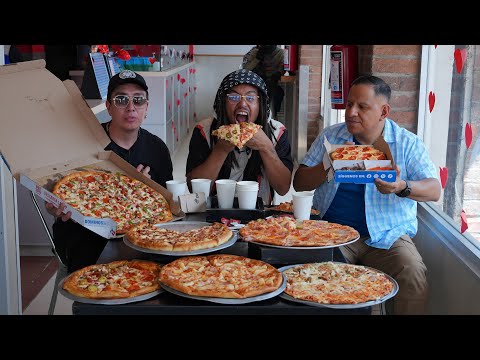 COMPRÉ TODO el MENÚ de DOMINO'S PIZZA - Lalo Elizarrarás