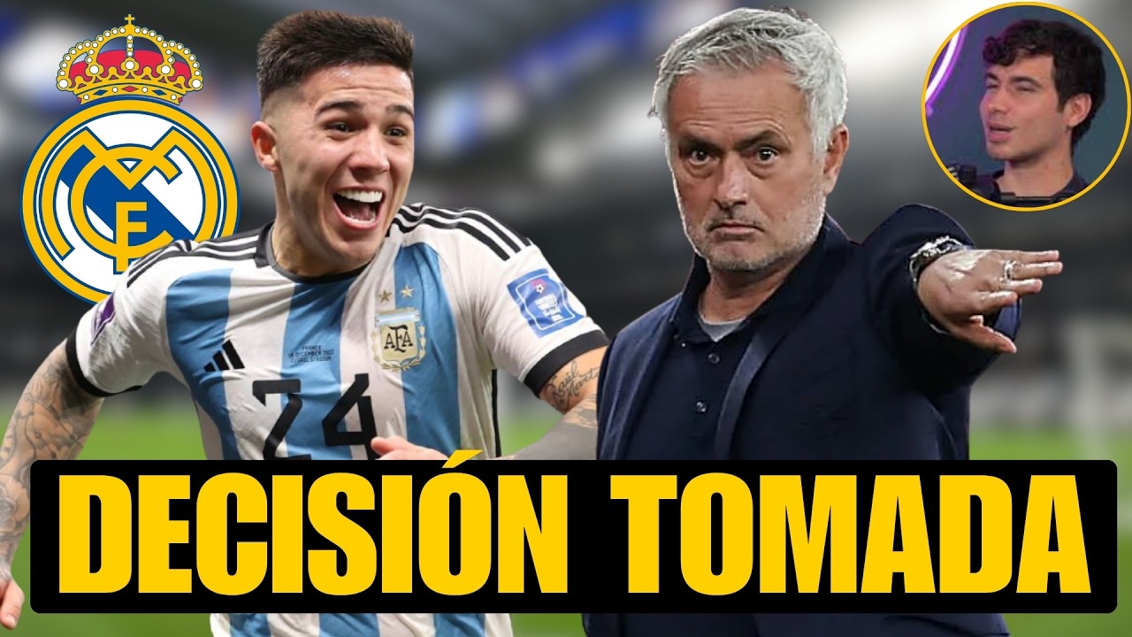 MOURINHO YA HA DECIDIDO: HAY QUE FICHAR A ENZO