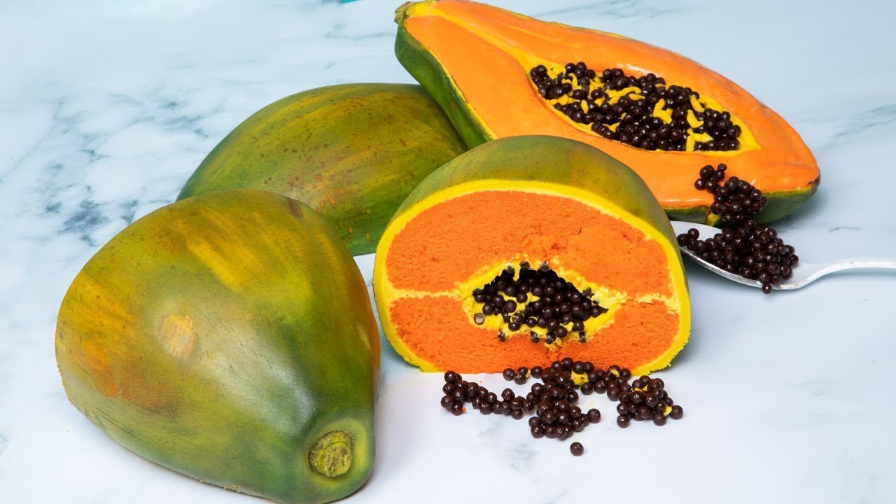 Giant Papaya Fruit Made Of CAKE! How To Cake It with Yolanda Gampp