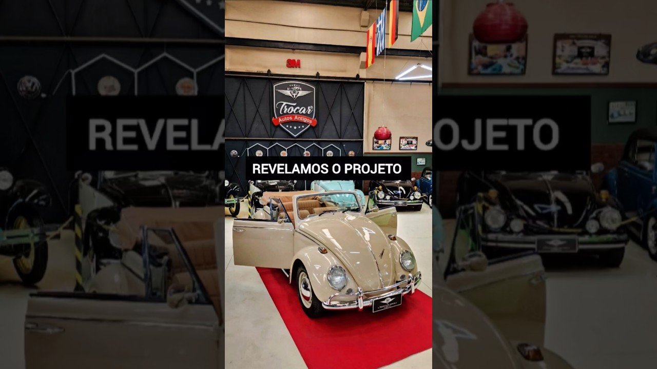 Gostou desse projeto? ❤️😱✨️🇧🇷Finalizamos esse Fusca 1970, modelo Premium de transformação!