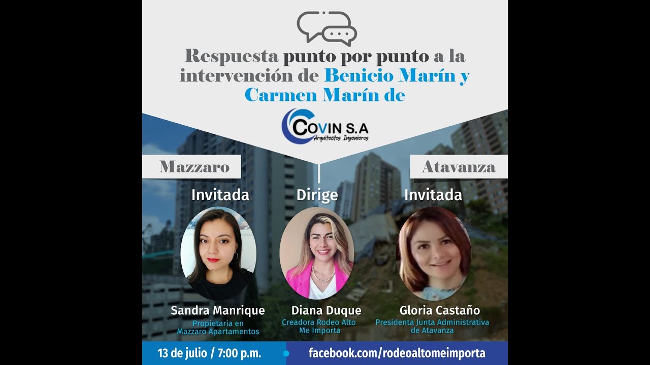 Respuestas Punto por Punto a la Intervención de Benicio y Carmen Marín COVIN S.A