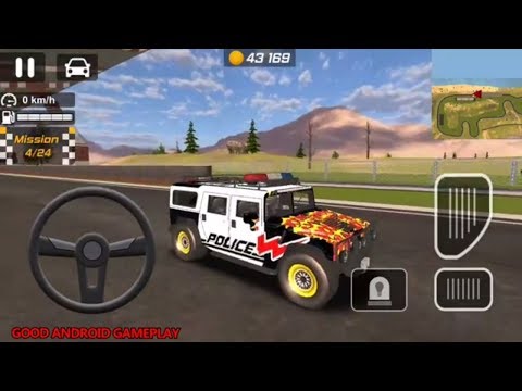 Police Drift Car Driving Simulator - HUMMER Police Vehicle Unlocked Android GamePlay FHD
