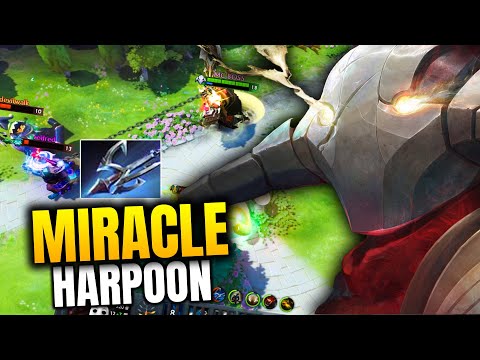 Sven game-winning strategy: Miracle's harpoon purchase and 520 last hits earn victory in Dota 2.