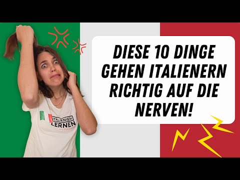 10 Dinge, die du in Italien nicht machen solltest! 🇮🇹 #italienischlernen