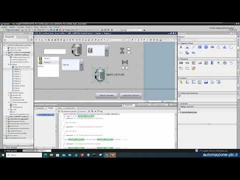 Corso di WinCC Unified - programmazione e utilizzo area tattile
