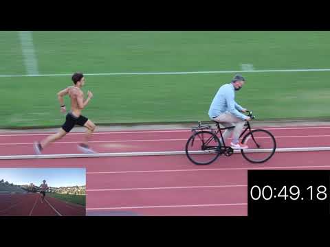 800m Time Trial Sebastian Barclay 1:52- 10/16/2020