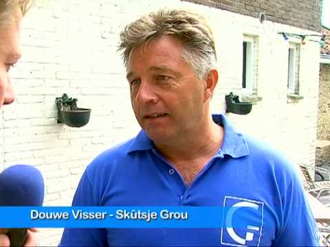 GPTV: SKS 2009: Skûtsjewedstrijd op de Langweerder Wielen.