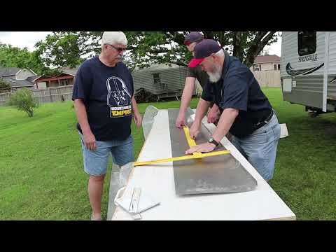 Replacing J Wrap and Fender Skirt On An RV