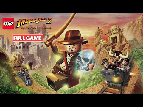 Lego Indiana Jones 2 Full Gameplay Walkthrough (Longplay) (4K 60FPS) No Commentary