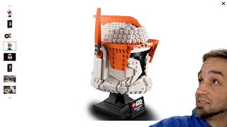 LEGO Star Wars Clone Commander Cody (Phase I) Helmet official pics & thoughts! 75350 by JANGBRiCKS