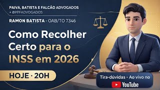  Como Recolher Certo para o INSS em 2026: Código, Categoria e Benefícios