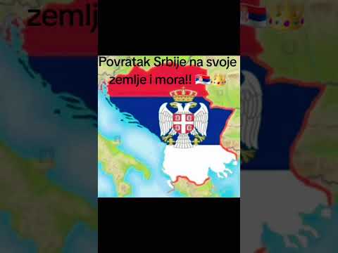 СРБИЈА (ПОВРАТАК НА СВОЈЕ) #balkan #srbija #map #fyp #viral #shorts #mapesrbije #jugoslavija #srbi