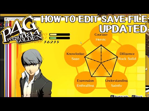 How to edit your Persona 4 Golden PC Save File *UPDATED*