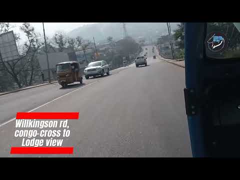 Willkingson rd,congo-cross to Lodge. some of the most attractive road in Freetown, #sierraleone