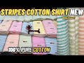 Leaders Khadi Cotton LINEN STRIPES Khadi Fabric Manufacturer In India Khadi Shirt Kapda Fabrics