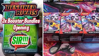 I Opened 3x Destined Rivals Booster Bundles... And Pulled A SIR...