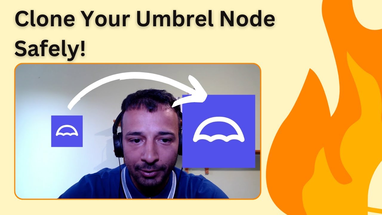 Safely Clone Your Umbrel Node without Losing Funds or Data! #bitcoin #umbrel #bitcoinnode