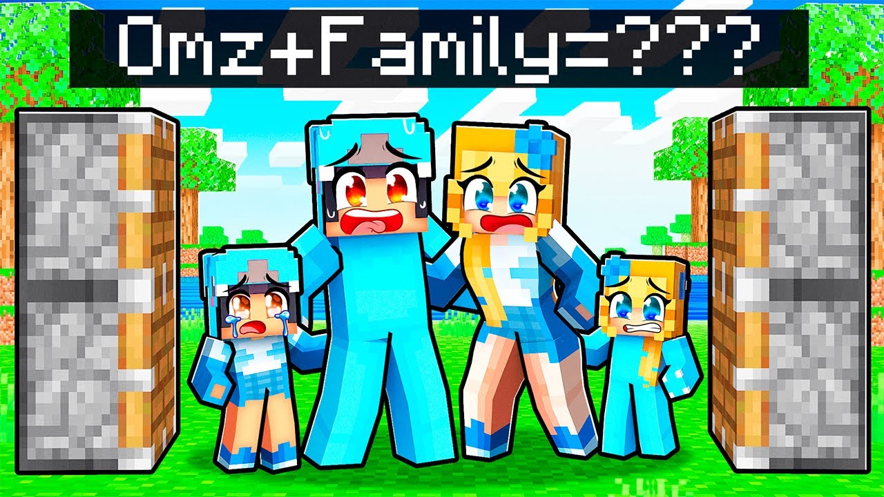 Omz + Family = ??? In Minecraft!