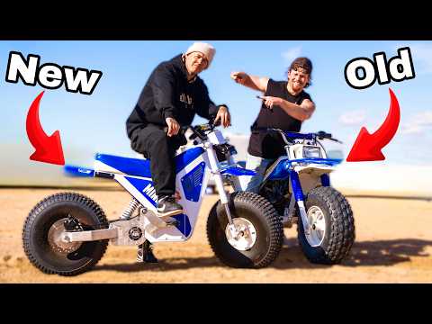 Big Wheel Dirtbike Testing (New V.S. Old)