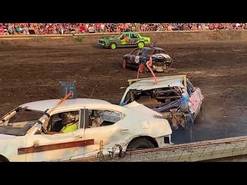Newton Kansas Demo Derby 2021 Heat 5 Bone Stock
