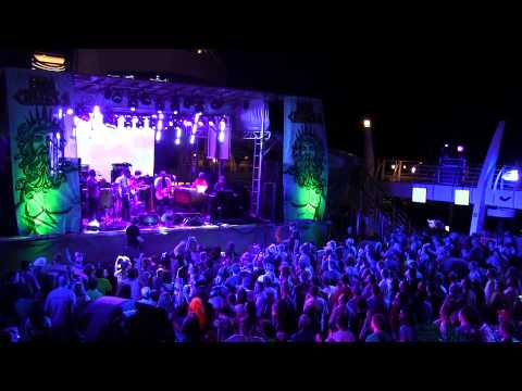 Alan Evans Super Jam with Dumpstaphunk & Nigel Hall 1/7/14 Jam Cruise Pool Deck