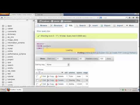 Select And Show Queries In MySQL Database Tamil