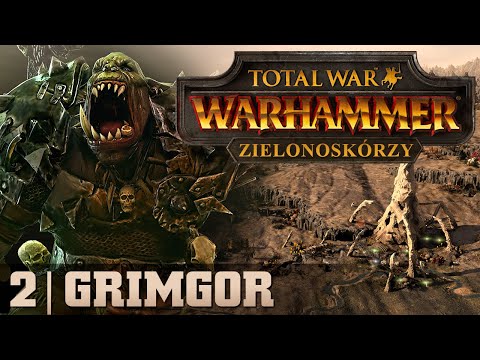 Total War WARHAMMER: Zielonoskórzy - Bitwa o Wodospady (Nauka i Testy)