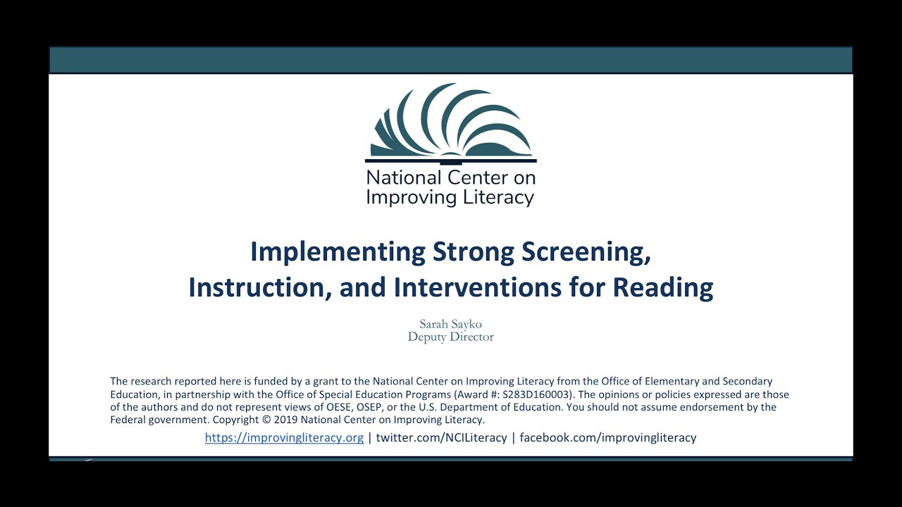 Literacy for All Conference 2020 NCIL & DDMD