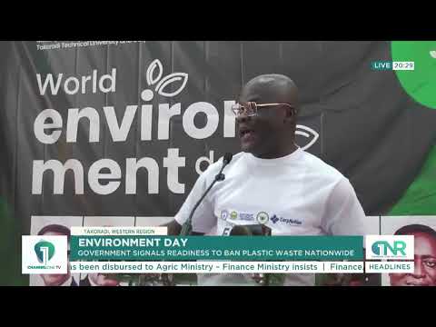 Local Government Minister Calls for National Dialogue on Plastic Ban in Ghana