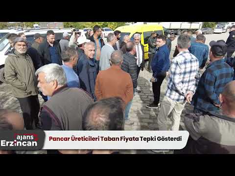 Pancar Üreticileri Taban Fiyata Tepki Gösterdi