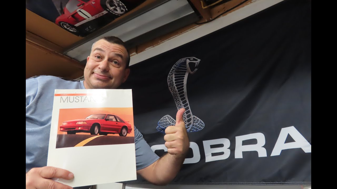 '93 Ford MUSTANG Fox Body: Vintage Original Dealer Catalog Review