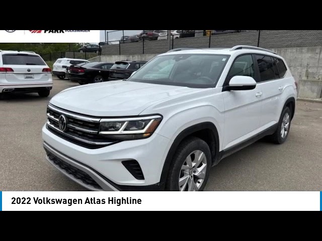 2022 Volkswagen Atlas Highline | Heated Seats | Leather in Cars & Trucks in Strathcona County
