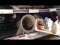 Cleaning the drain basket on a Kenmore Elite HE3T ...