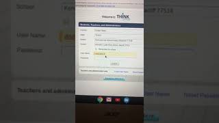 Think Central Log in tutorial