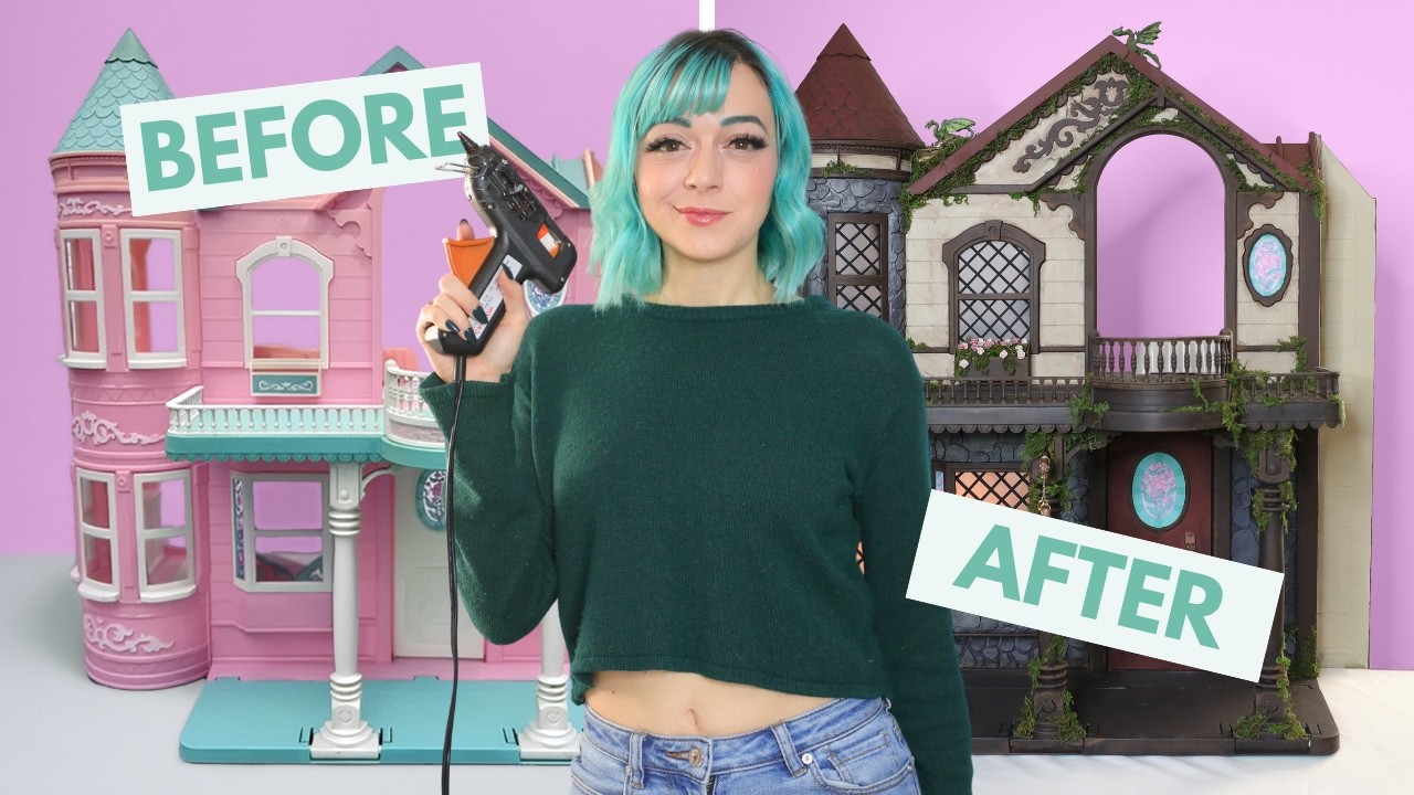 I turned a Barbie Dream House into a D&D tavern