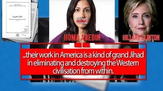 Hillary's #1 Aide Huma Abedin Pledged JIHAD to DESTROY AMERICA FROM WITHIN  & TIED TO  9/11
