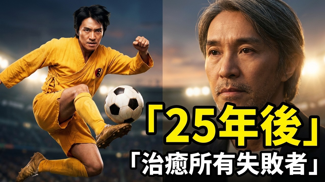 25年了，周星馳終於帶回了《功夫女足》！年少聽不懂《少林足球》，聽懂已是中年身。這部電影救贖了所有「失敗者」。😭⚽️#周星馳 #功夫女足 #少林足球 #電影解析 #影評 #星爺 #情懷 #功夫足球
